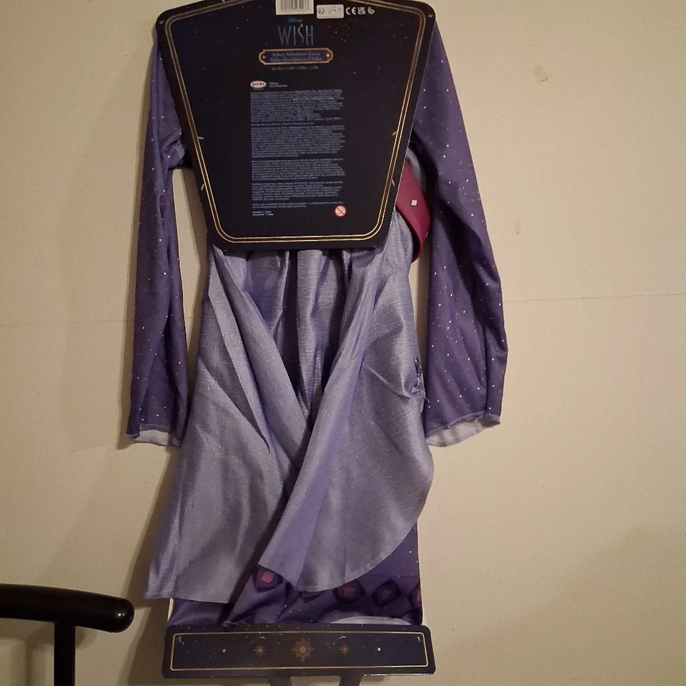 Disney Wish Asha's Adventure Dress Child 4-6x - Picture 4 of 8